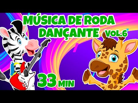 Música de Roda Dançantes Vol. 6 - Giramille 33 min | Desenho Animado Musical