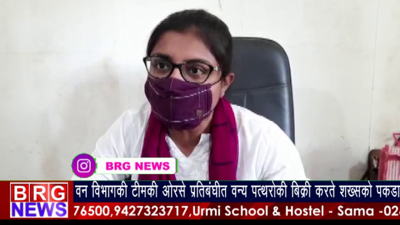 वन विभाग टीमकी ओरसे प्रतिबंधित वन्य पत्थरोंकी बिक्री करते शख्स को पकड़ा ।BRG NEWS