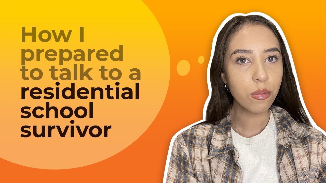 How I prepared to talk to a residential school survivor | CBC Kids News