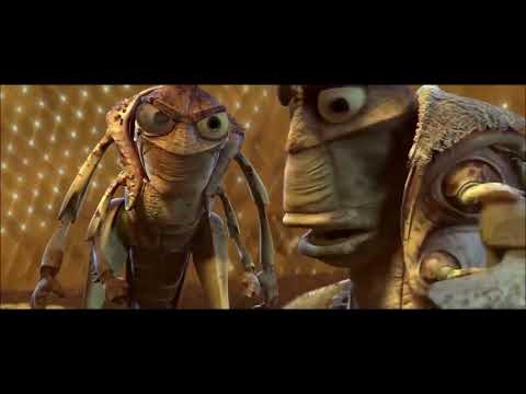 A Bug's Life Clip: Scene of the secret base of the grasshoppers