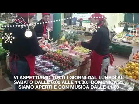 Mercato rionale p.zza casali piacenza。ナターレ アル メルカート