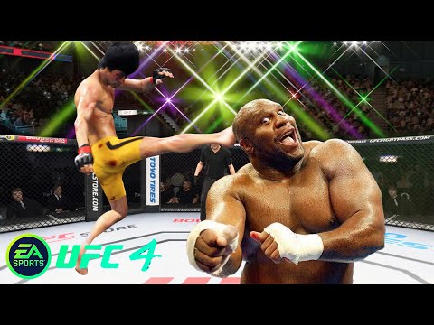 UFC4 Bruce Lee vs Bob Sapp EA Sports UFC 4 PS5 Super Fight