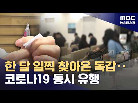 감기, 독감, 코로나가 한꺼번에 유행! 작년보다 한 달이나 일찍 주의보 발령