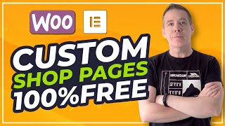WooCommerce Custom Shop Page Design with Elementor FREE