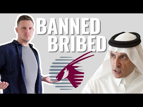 BANNED AND BRIBED BY QATAR AIRWAYS - SHOCKING MOVE!