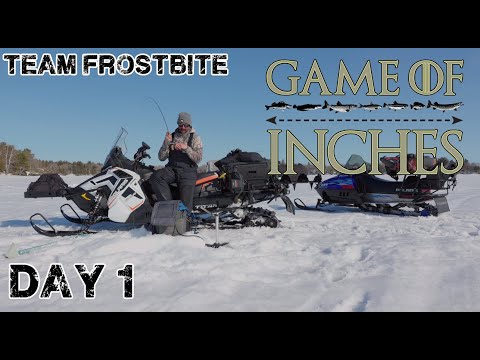 Game of Inches - Ice Fishing Competition - Team Frostbite - Day 1