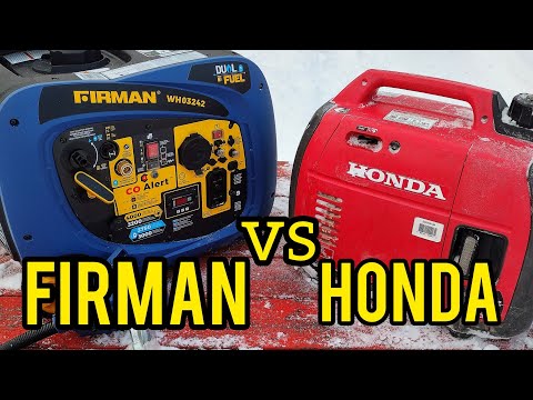 Firman Dual Fuel Generator vs. Honda Generator: Which is BETTER?