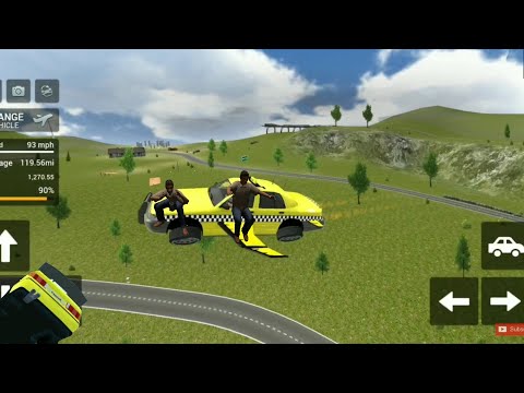Flying Car Transport Simulator - Open World City Driving - Car Games Android gameplay best games