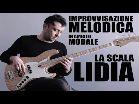 Scopri la SCALA LIDIA: COME USARLA per IMPROVVISAZIONI MELODICHE al Basso