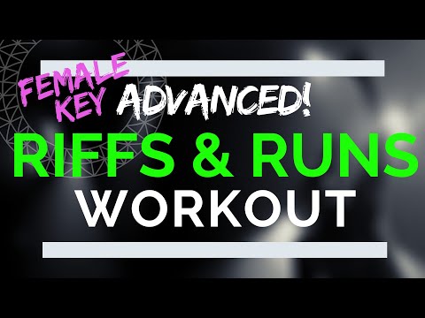 Advanced Riffs and Runs Vocal Workout – Female Riff Exercises for Speed & Precision!