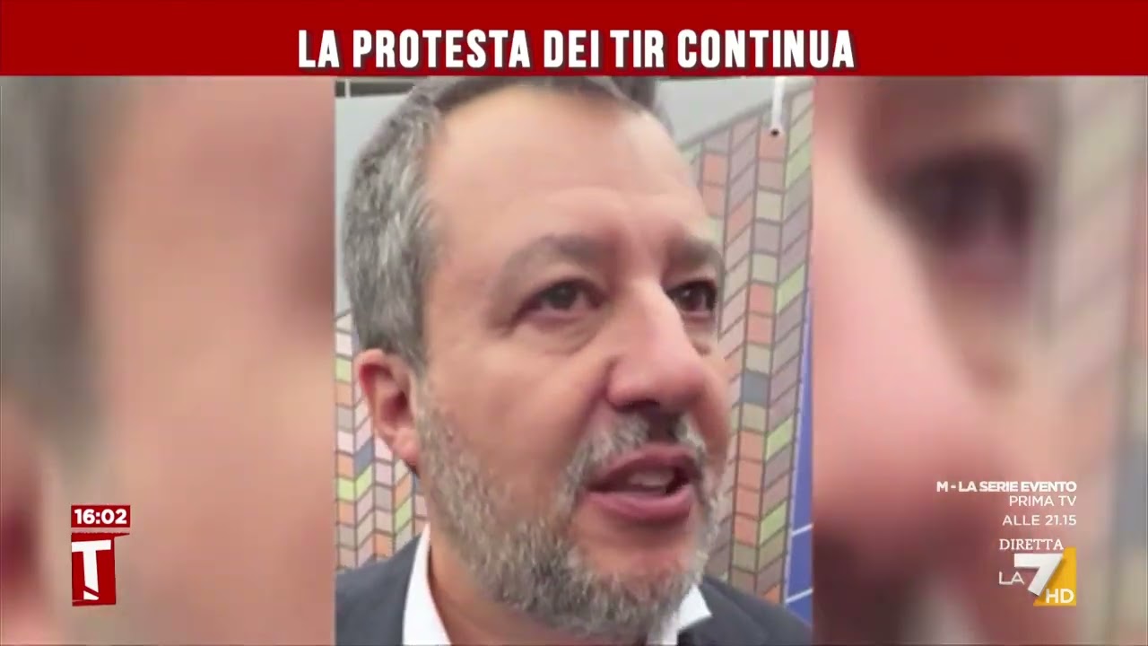 La protesta dei tir continua in Italia