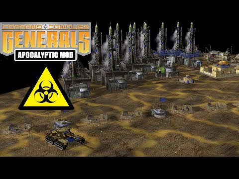 GLA TOXIN VS GLA STEALTH! C&C Generals Zero Hour Apocalyptic 2.2