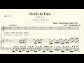 MR  2-69 Occhi di fata 요정의 눈 Denza 덴짜  Ab major 내림가장조 (For High & Midium Voice)