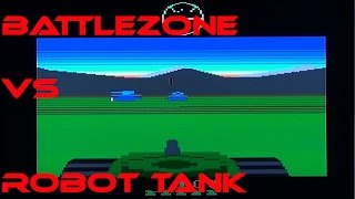 Battlezone Vs RobotTank: A Comparison. (Plus arcade Battlezone)