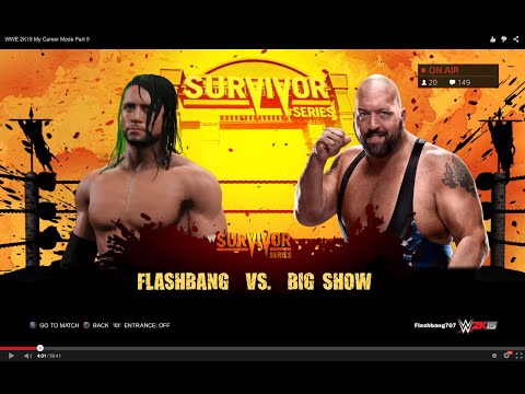 WWE 2K15 My Career Mode Part 5 - Smackdown Debut!