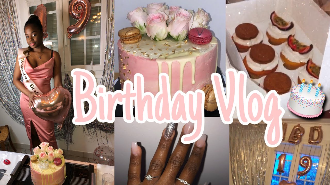 VLOG J'ORGANISE MON ANNIVERSAIRE ! (Déco, gâteau,...) #BirthdayParty