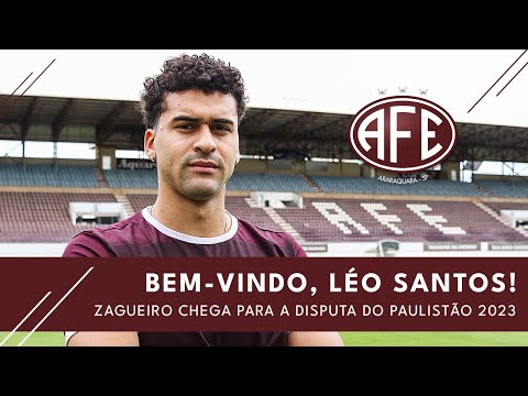 Léo Santos chega à Ferroviária para o Paulistão 2023!