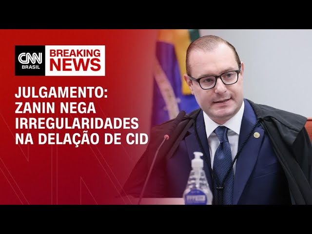 Zanin nega irregularidades na delação de Mauro Cid | CNN 360°