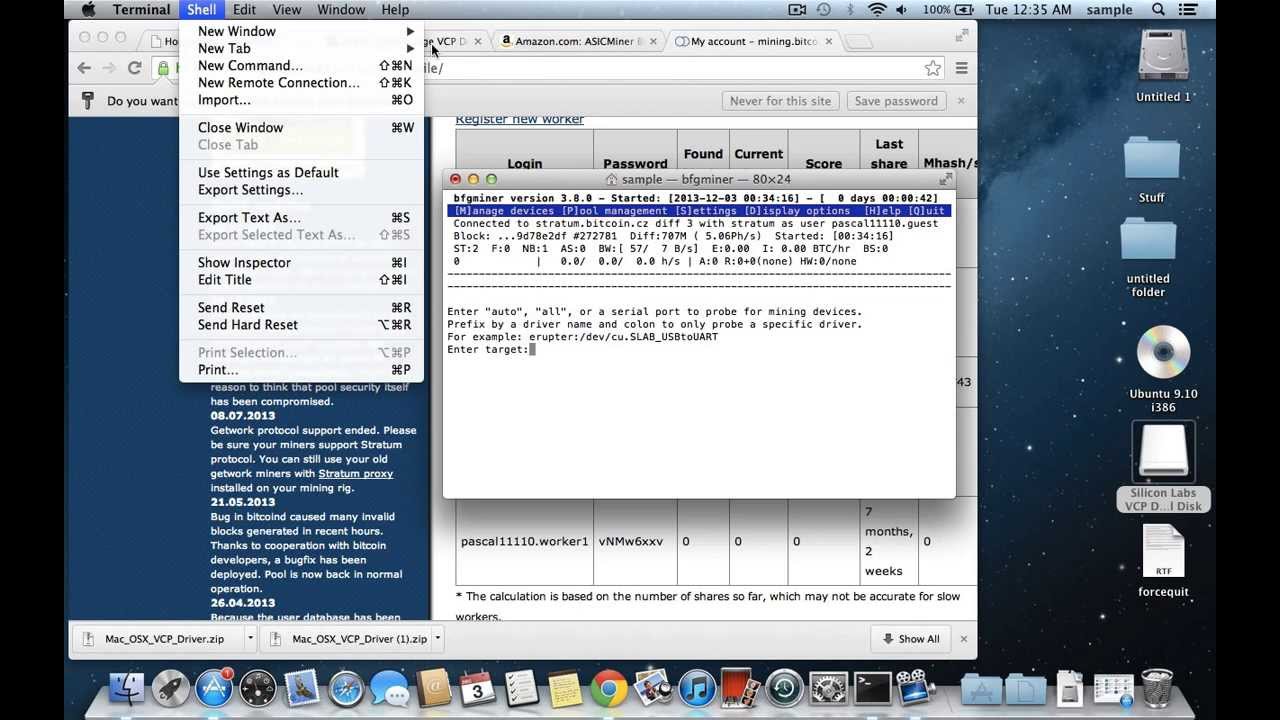 cgminer mac cgminer mac