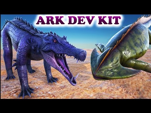 ARK Dev Kit - KAPROSUCHUS & DIPLOCAULUS (Animations & Dino Dossier Spotlight)