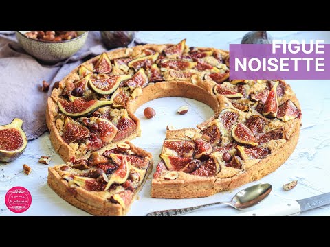 TARTE FIGUES NOISETTE DE FOLIE !