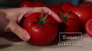 How To Remove Dark Circle In 7 Days Using Tomato | DIY