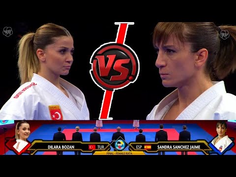Sandra Sanchez Performed Kata Chatanyara Kushanku and Won Gold Medal on European Karate Championship