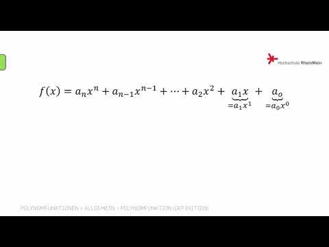 Polynomfunktion Erklärung