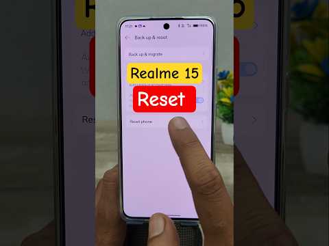 reset realme 15 5g #reset #realme #techtips