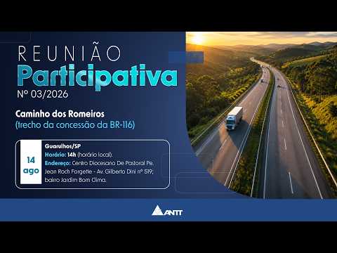 Reunião Participativa nº 03/2026 - 14/08/2026 - Guarulhos/SP