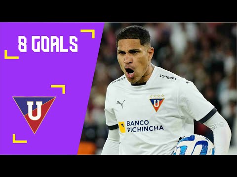 Paolo Guerrero 8 Goals for LDU