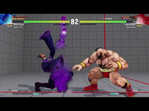 maninthe (F A N G) vs shot-gun (Zanguief) Street Fighter 5