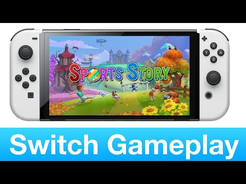 Sports Story Nintendo Switch Gameplay