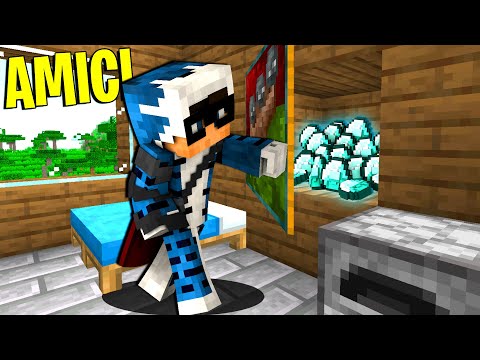 I MIEI AMICI DEVONO TROVARE GLI OGGETTI NASCOSTI - MINECRAFT ITA