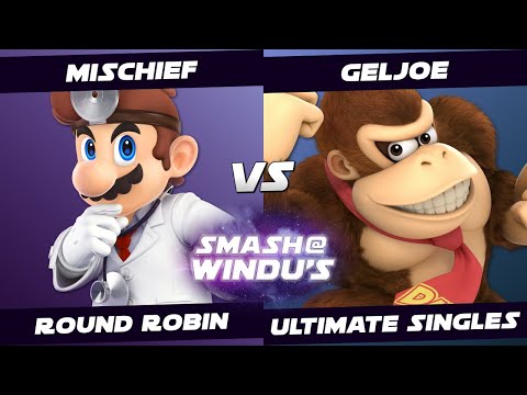 Smash @ Windu's 135 - Mischief (Dr. Mario) vs GelJoe (Donkey Kong) - Round Robin SSBU