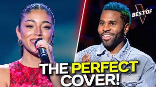 19 Year Old Sang Jason Derulo's Song RIGHT TO HIS FACE | The Voice