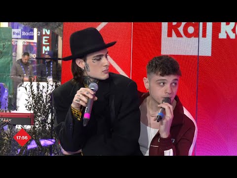 Olly, Lundini e Rosa Chemical - Radio2 Speciale Sanremo con Valerio Lundini - 08/02/2023