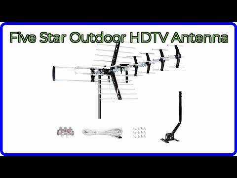 REVIEW (2025): Five Star Outdoor HDTV Antenna. ESSENTIAL details.