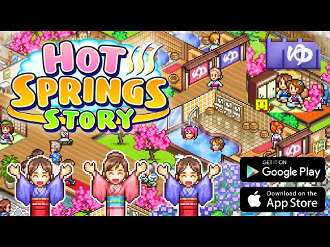 Hot Springs Story gameplay (iOS, Android)
