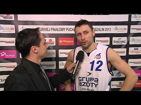 Łukasz Wiśniewski - AZS Koszalin - przed finałem IMBC 9.02.13