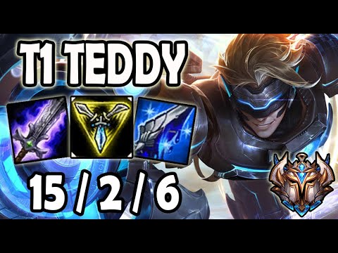 Teddy Ezreal vs Aphelios ADC - Lol Challenger Korea