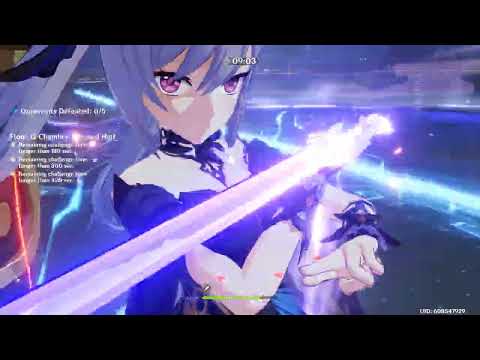 3.2 Spiral Abyss Full Floor 12 (9 Stars) | Aggravate Keqing/Fischl/Kazuha/Nahida