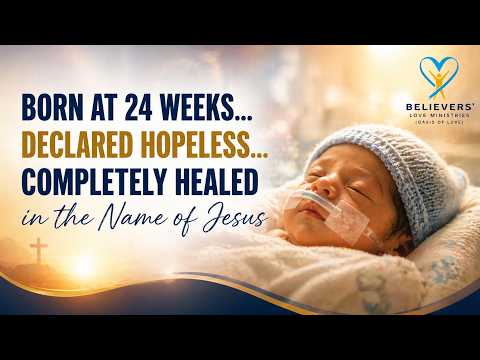 Born 24 Weeks… Declared Hopeless… Completely Healed in the Name of Jesus