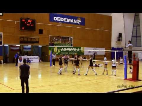 Stiinta Bacau - CSV 2004 Tomis Constanta 3-0 (25:5, 25:1, 25:6)