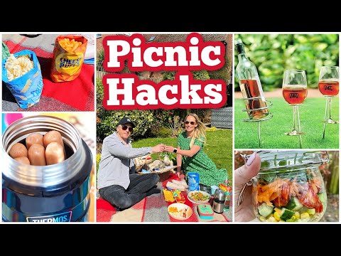 13 CLEVER PICNIC HACKS YOU MUST TRY |  PICNIC IDEAS & TIPS  |  Emily Norris