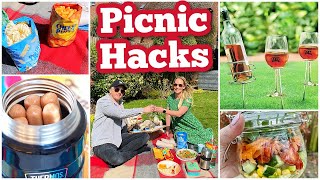 13 CLEVER PICNIC HACKS YOU MUST TRY | PICNIC IDEAS & TIPS | Emily Norris
