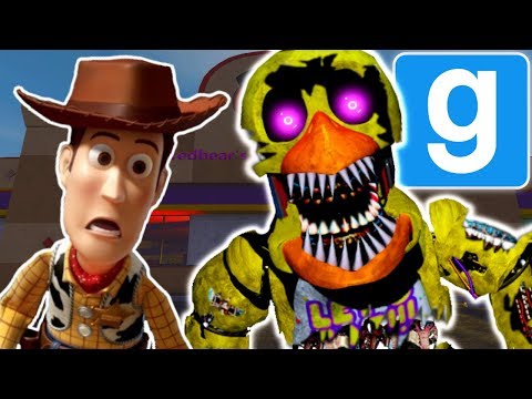 WE WENT TO A FNAF PIZZERIA IN GMOD AND FOUND AN ANIMATRONIC! | Multiplayer Garry's Mod Gameplay