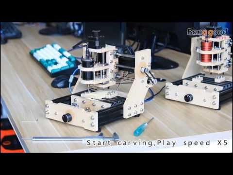 Triaxial Desktop DIY CNC Micro Engraving Machine from Banggood
