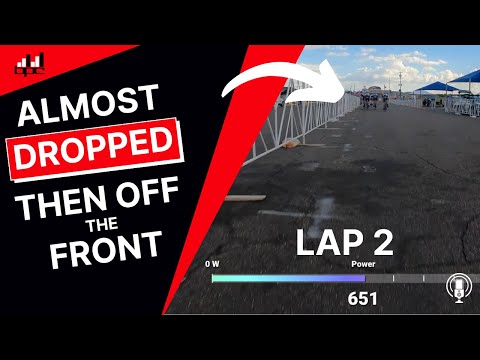 Almost Dropped to Off the Front - USA Cycling Masters Nationals Criterium 2022