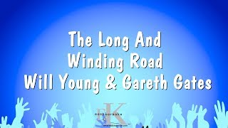 The Long And  Winding Road - Will Young &amp; Gareth Gates (Karaoke Version)